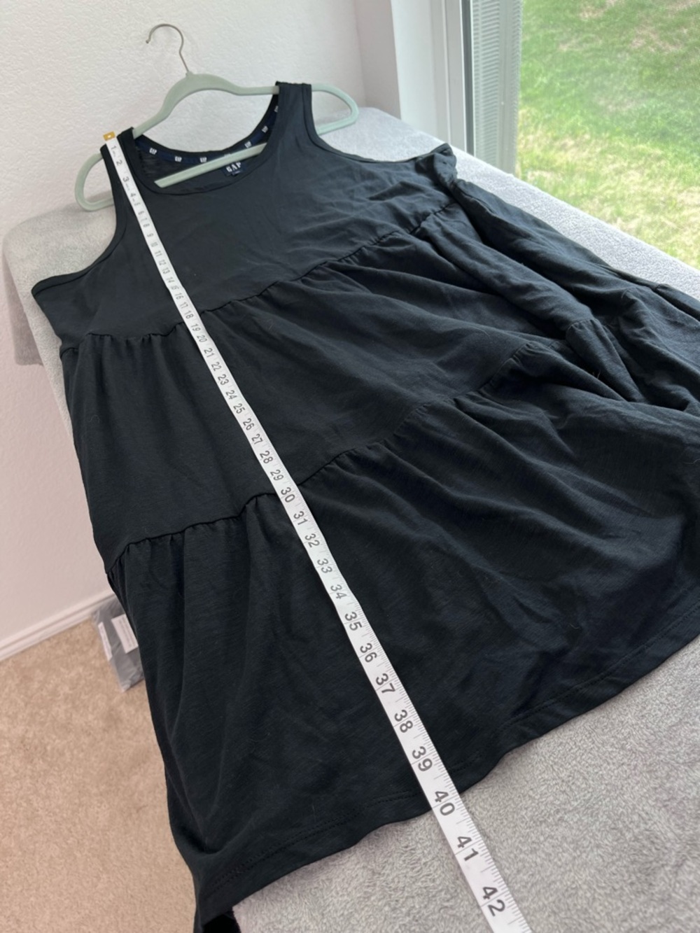 GAP NWT Tiered Dress Black size XXL - Picture 7 of 8